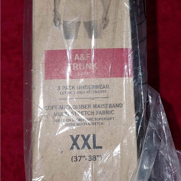 Abercrombie and Fitch Trunk set size XXL NIB - Picture 3 of 4